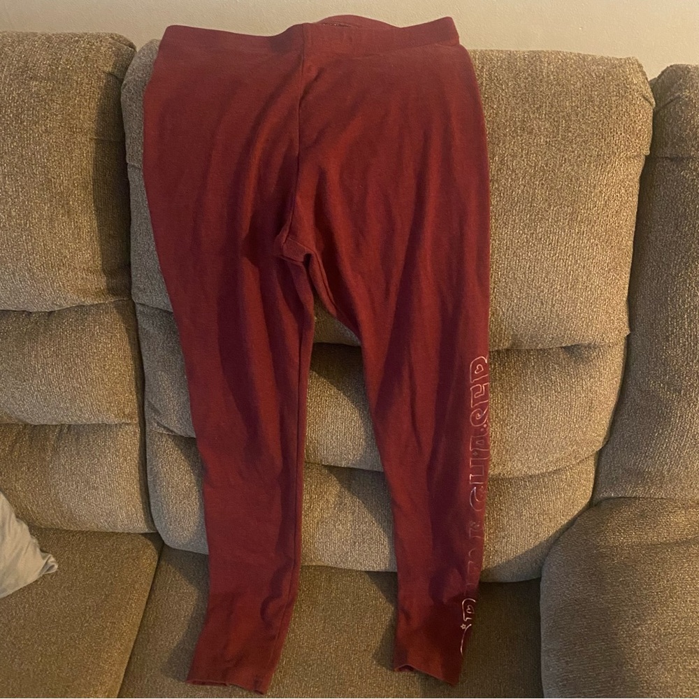 2pc XL - Grey and Burgundy Old Navy Leggings